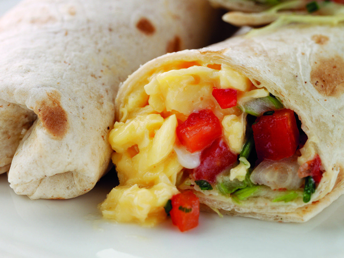 Scrambled Egg Wraps