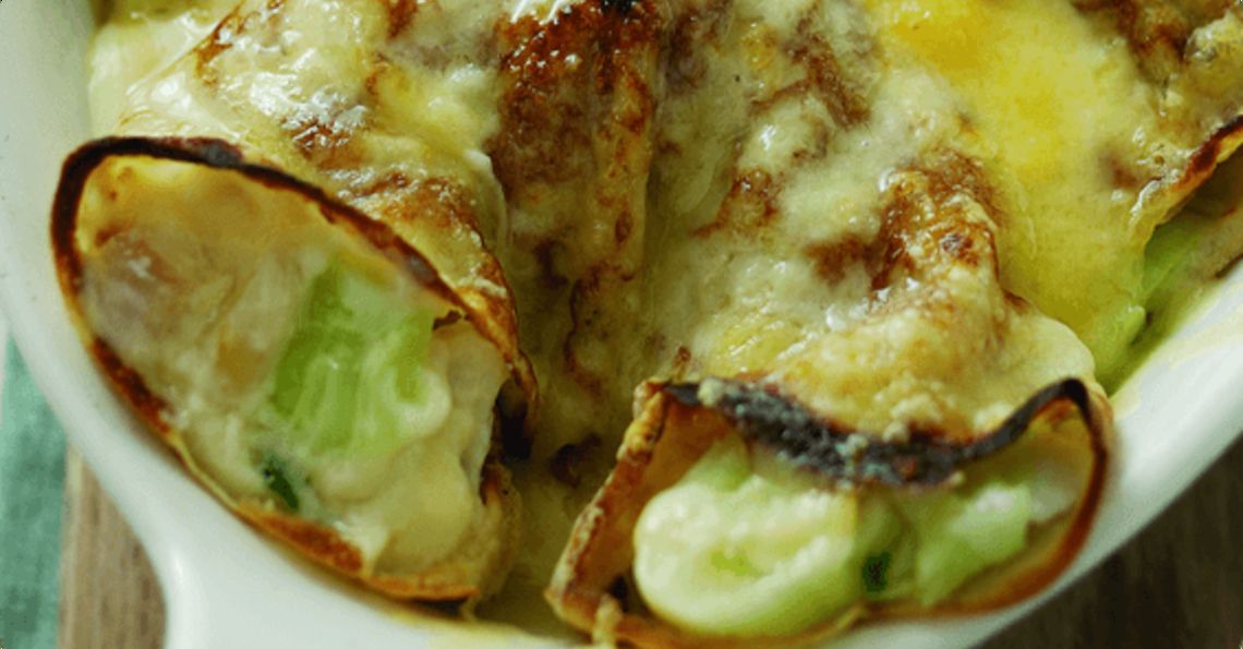 Smoked haddock and leek pancakes