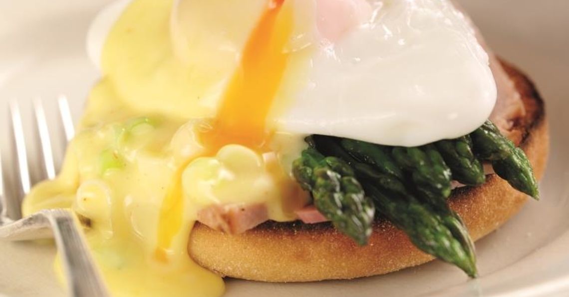 Springtime Eggs Benedict 