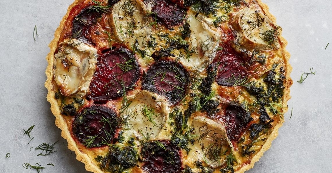Tom Daley's Beetroot, Kale and Goat's Cheese Quiche | Egg Recipes ...