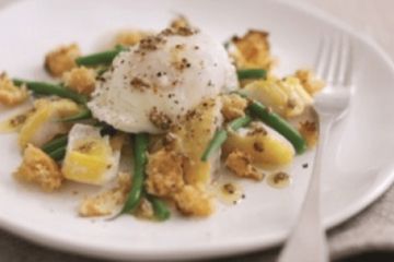 Haddock with poached egg