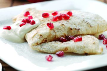 Moroccan semolina pancakes