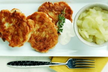 Israeli potato pancakes