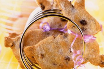 Easter bunny biscuits