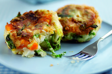 Bubble and squeak patties