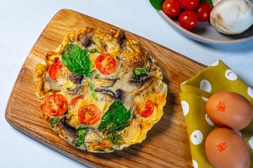 Air fryer frittata recipe